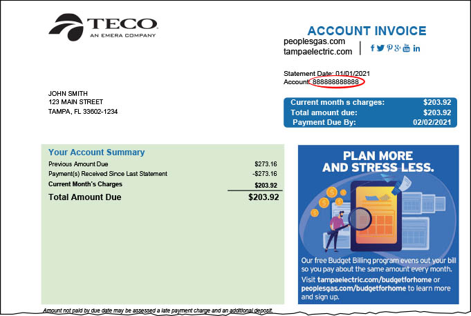 Pay My Teco Electric Bill Customer Service SavePaying